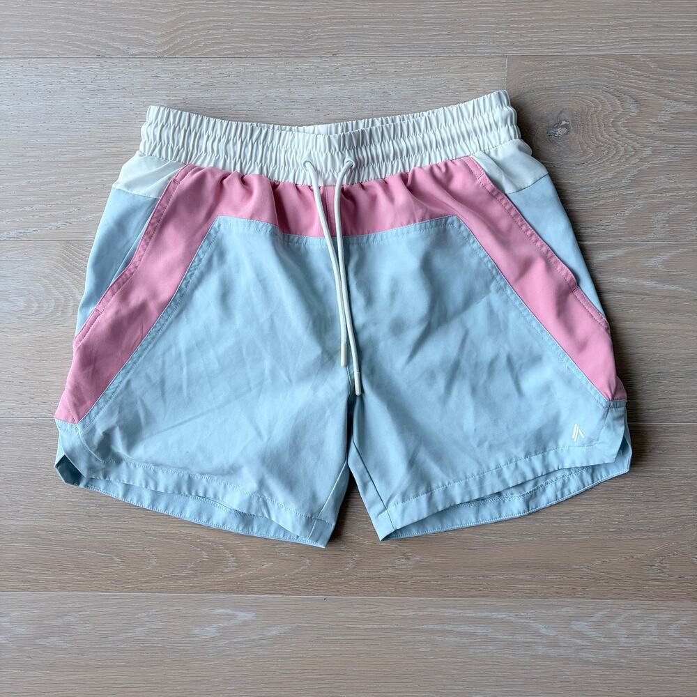 Alphalete Men’s Colorblock Swim Shorts Medium